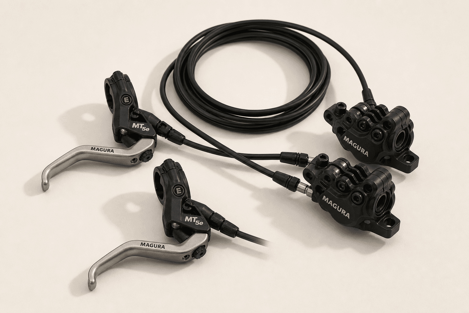 MT5e 4-Piston Brake Set